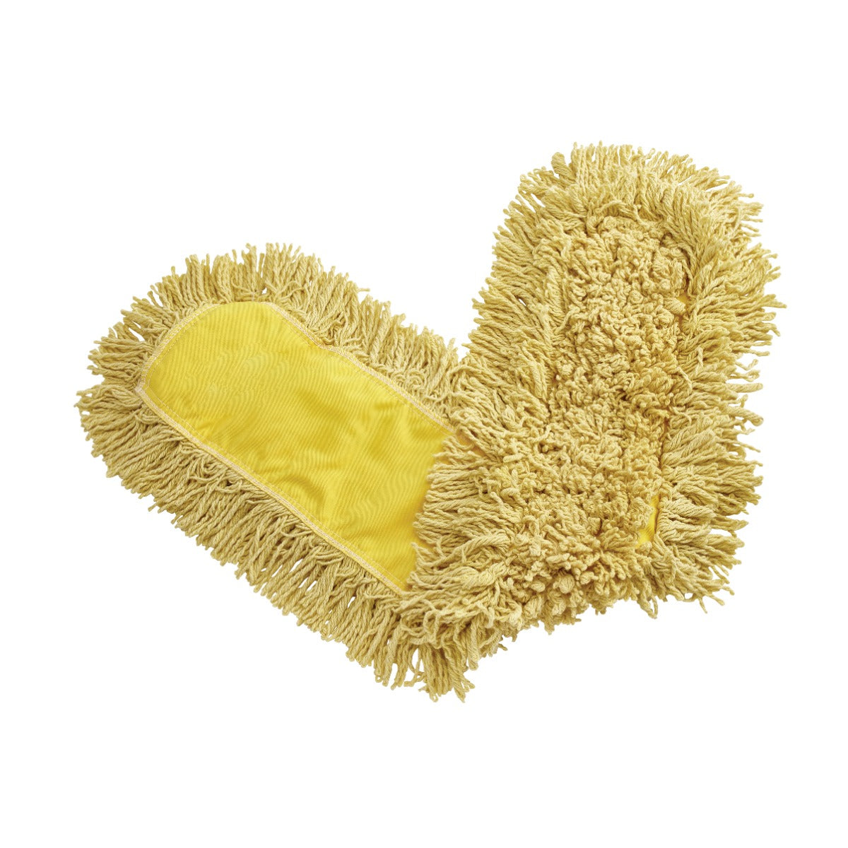Rubbermaid FGJ15500YL00 Trapper Looped-End Yarn Dust Mop Head / Pad 36" - Yellow