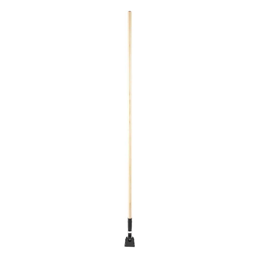 Rubbermaid FGM116000000 Snap-On Dust Mop Wood Handle for Wire Frames 60"