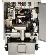 Pitco SSH55-1FD-SSTC Solstice Supreme High Efficiency Natural Gas Floor Fryer w/ Solid State Controls and Filter Drawer - 160-200 lbs./cap. - 320,000 BTU