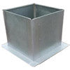 FLASH19 - Roof Curb Flashing 19.5" X 19.5" (For wall mount or roof mount) 20 Gauge Galvanized Steel