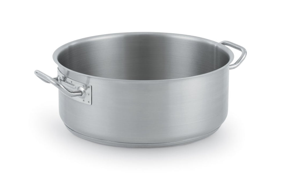 Vollrath 3810 Optio Stainless Steel Induction Brazier / Braising Pot 10 qt.