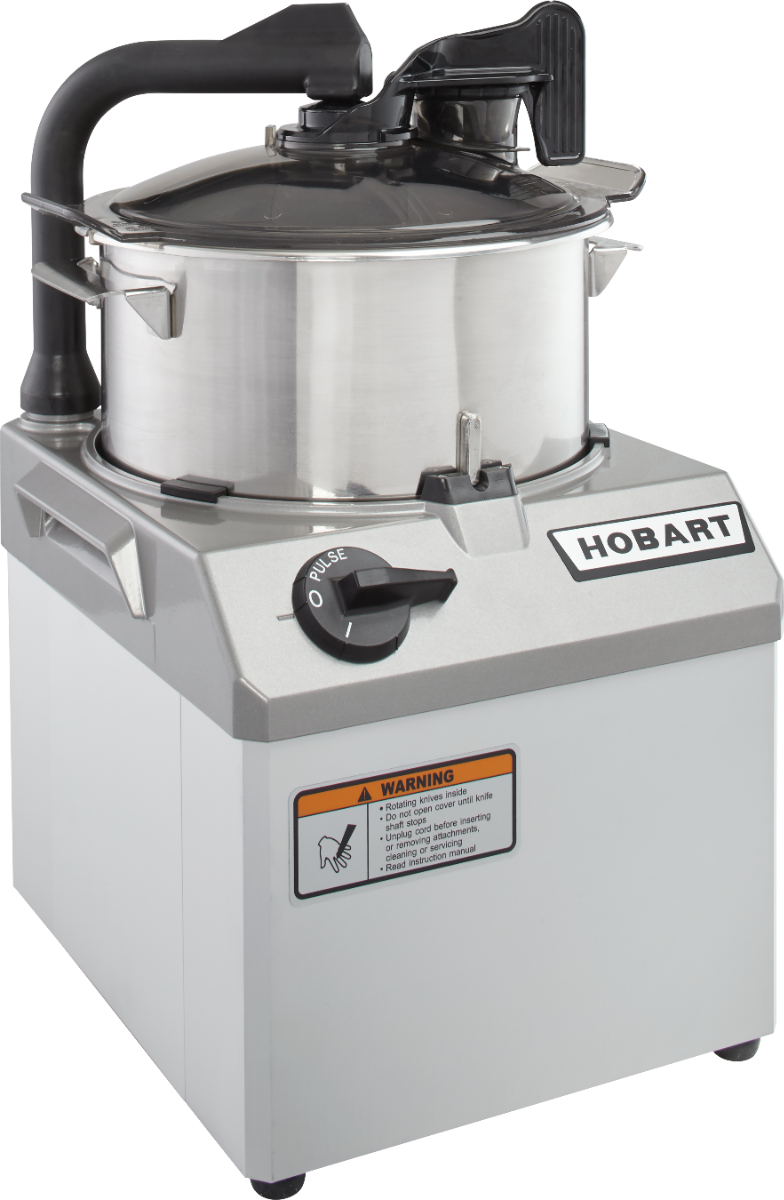 Hobart HCM61-1 One Speed Bowl-Style Food Processor 6 Qt. 1-1/2 HP