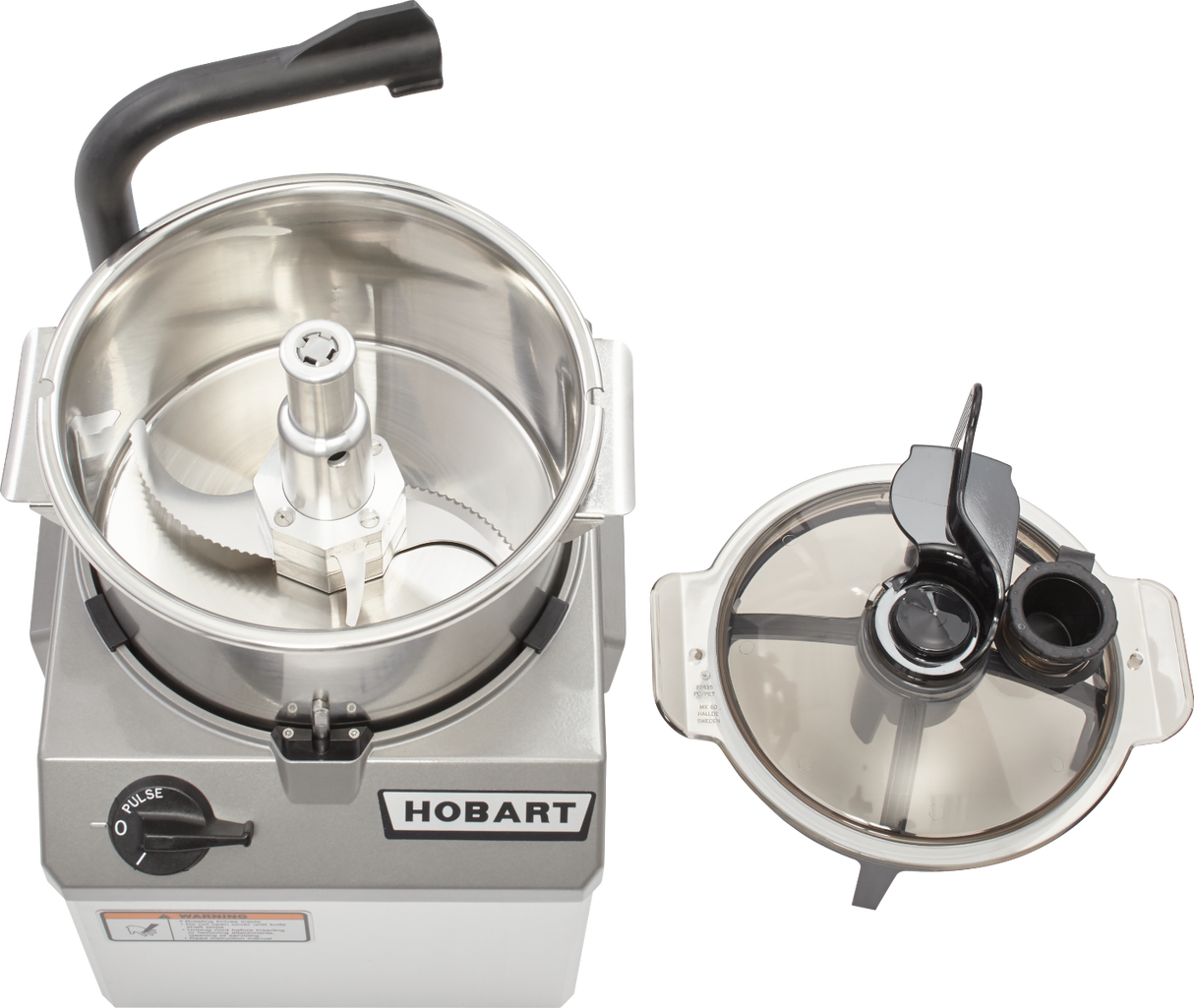 Hobart HCM61-1 One Speed Bowl-Style Food Processor 6 Qt. 1-1/2 HP
