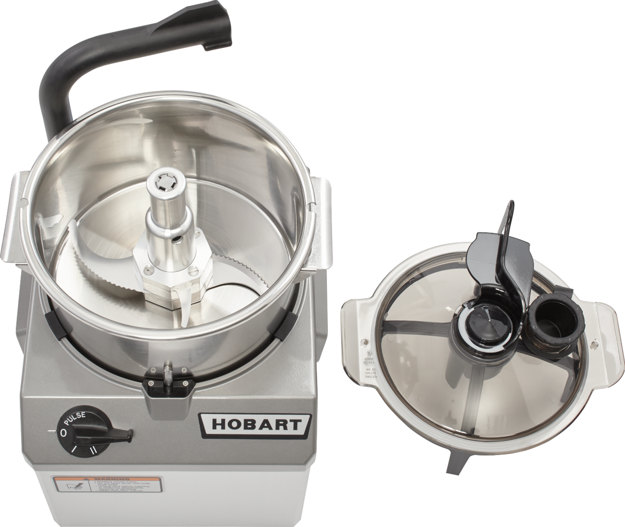 Hobart HCM62-1 Two Speed Bowl-Style Food Processor 6 Qt. - 2 HP