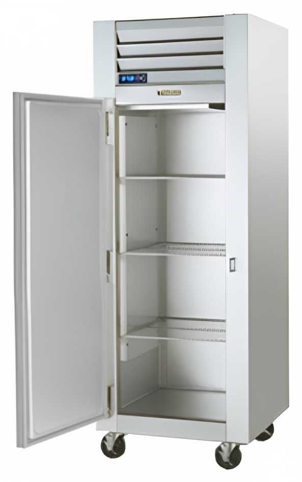 Traulsen G10011 1-Section Left Hinged 1 Solid Door Reach-In Refrigerator 30" - 24.2 Cu. Ft.