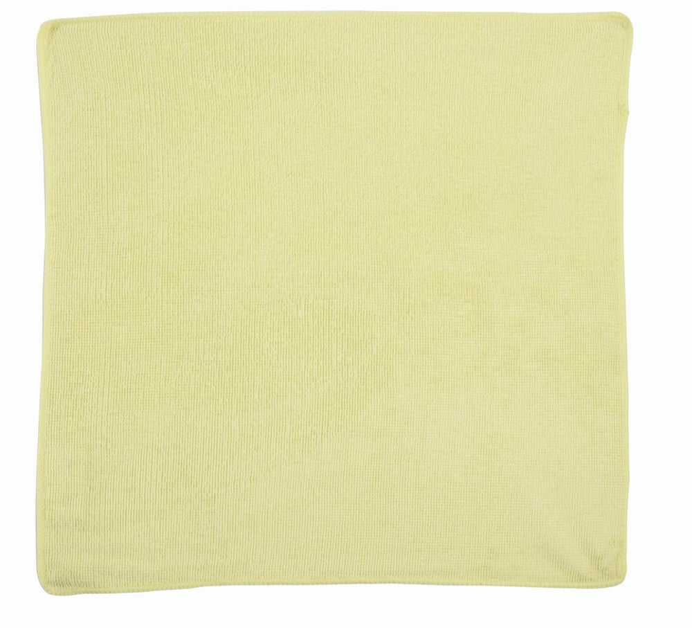 Rubbermaid 1820584 Commercial Light Duty Microfiber Cloth 16" - Yellow