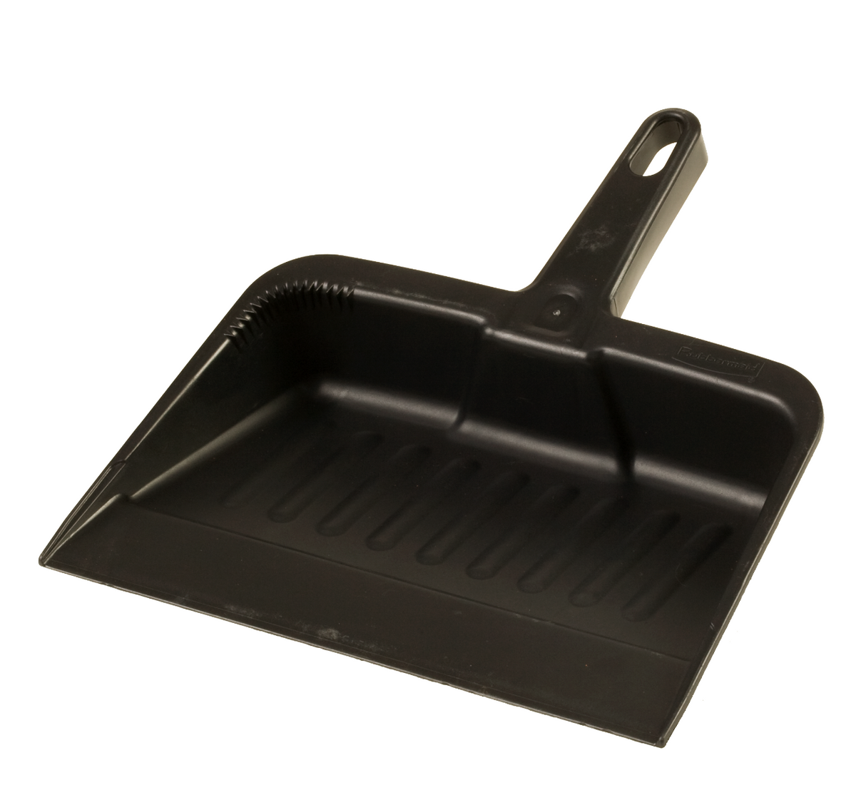 Rubbermaid FG200500CHAR Heavy-Duty Plastic Dust Pan - Charcoal