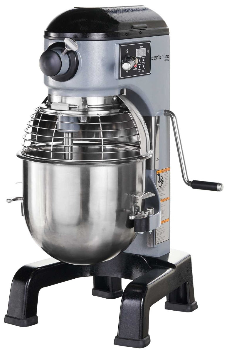 Hobart Centerline HMM20-1STD Planetary Bench Mixer with Guard & Standard Accessories 20 Qt. - 3 Fixed Speeds - 120v/60/, 1/2 hp