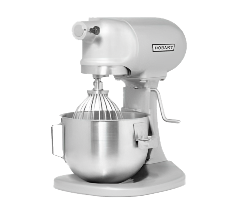 Hobart N50-60 5 quart planetary bench mixer with accessories