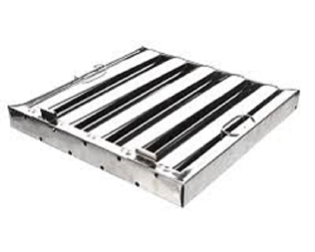 CaptiveAire HRSS1616 Kleen-Guard Stainless Steel Hood Grease Baffle Filter 16"H x 16"W