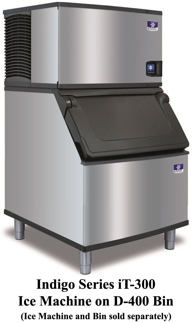 Manitowoc IDT0300A Indigo NXT Series Air Cooled Cube Ice Machine Head 30" - 305 lb./24 hr - 115v