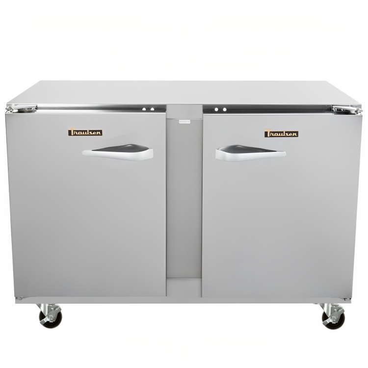 Traulsen UHT60-LL Undercounter Refrigerator Two Door Left Hinged 60" - 115V