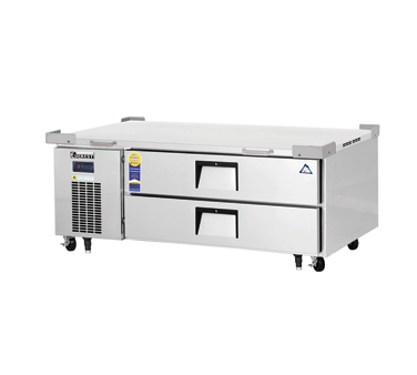 Everest Refrigeration ECB52-60D2 1-Section 2 Drawer Refrigerated Chef Base 60" - 115V
