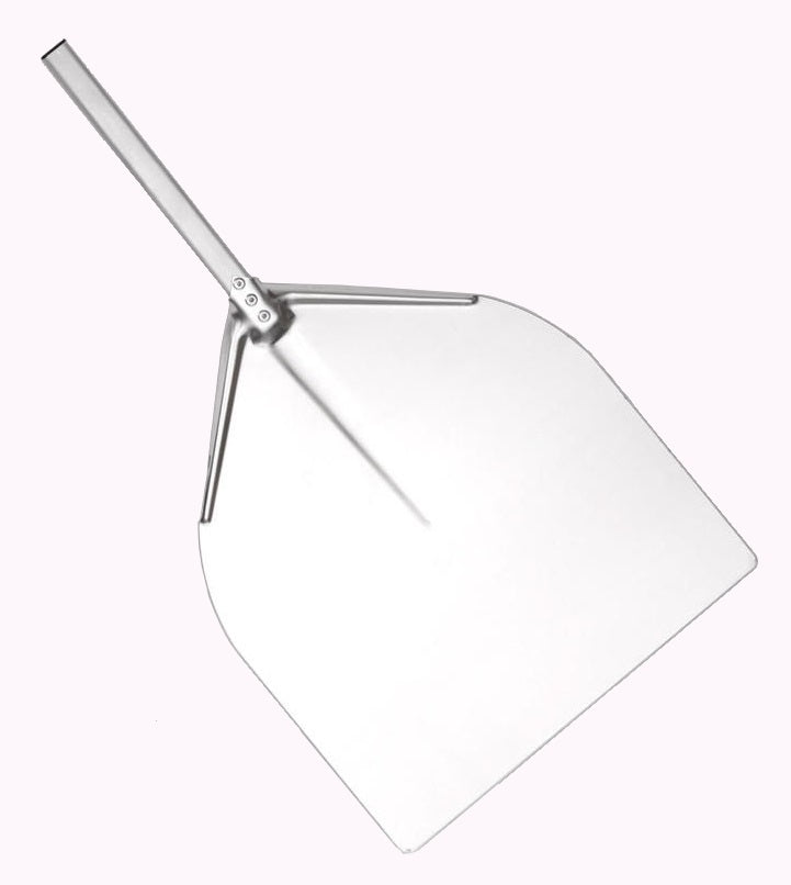 American Metalcraft ITP1713 Deluxe Aluminum Pizza Peel with Long Handle 42"OAL - 17-1/2" x 18-1/2" Blade