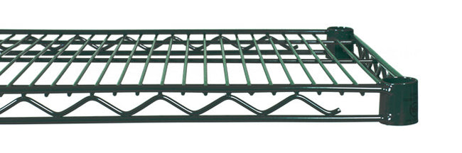 Olympic J1824K Green Epoxy Wire Shelf 18" x 24"