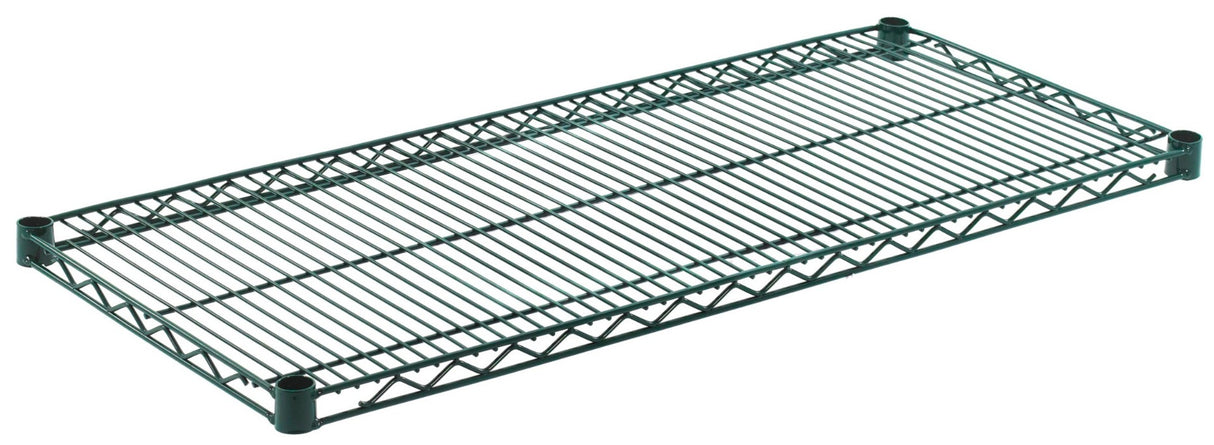 Olympic J1842K Green Epoxy Wire Shelf 18" x 42"