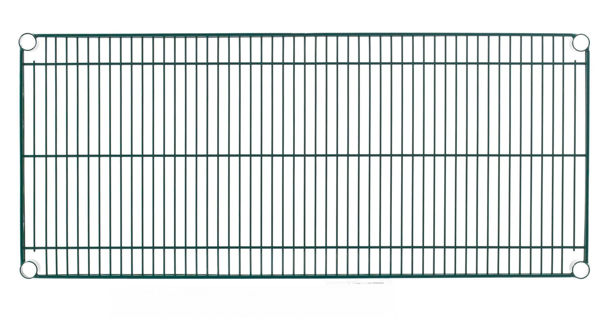 Olympic J1842K Green Epoxy Wire Shelf 18" x 42"