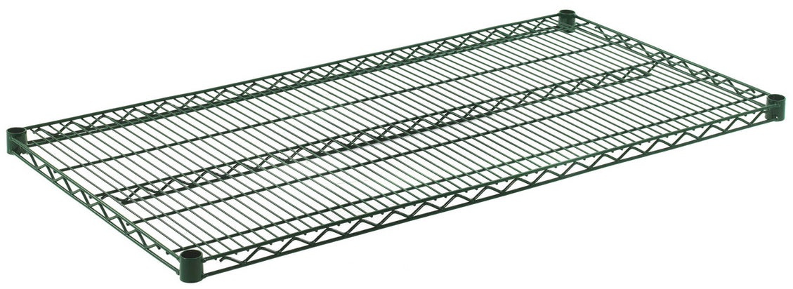 Olympic J2448K Green Epoxy Wire Shelf 24" x 48"
