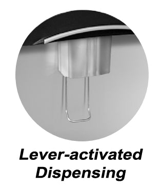 Manitowoc CNF0202A-L Countertop Nugget Ice Maker & Water Dispenser - 20- lb. Bin with Lever Dispensing - Air Cooled