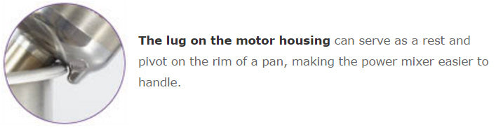 Robot Coupe MP450 Turbo Immersion Power Mixer 18" - Handles 100 qt. - 120v