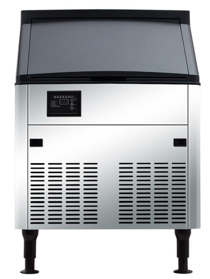 Lunar Ice by Adcraft LUIM-210 Self-Contained Air-Cooled Full Dice Cube Undercounter Ice Machine with 88 lb. Bin 30" - 140 lb./24 hr