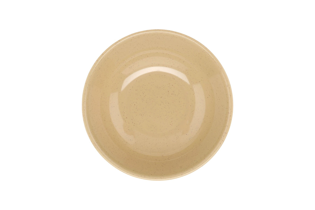 GET M-811-T SuperMel Melamine Narrow Rim Deep Bowl 32 oz. - Tan - 12/Case
