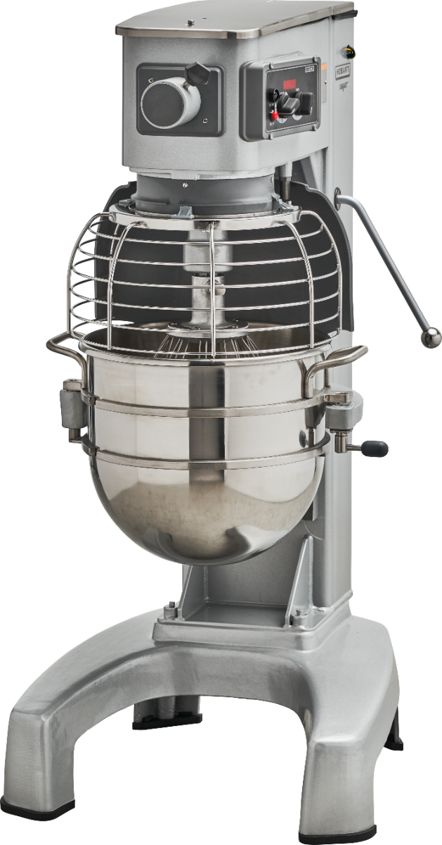 Hobart HL600-70STD Legacy Planetary Floor Mixer with Accessories Incl. Dough Arm & Ingredient Chute 60 Qt. - 4 Fixed Speeds - 400v/50/3, 2-7/10 HP