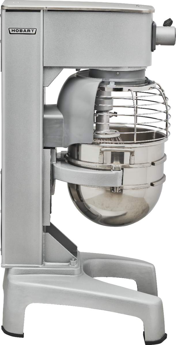 Hobart HL600-70STD Legacy Planetary Floor Mixer with Accessories Incl. Dough Arm & Ingredient Chute 60 Qt. - 4 Fixed Speeds - 400v/50/3, 2-7/10 HP
