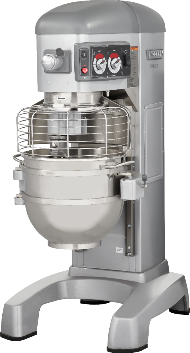 Hobart HL662-1 Legacy Planetary Floor Pizza Mixer without Attachments 60 Qt. - 2 Fixed Speeds - 200-240v/50/60/1-3, 2-7/10 HP