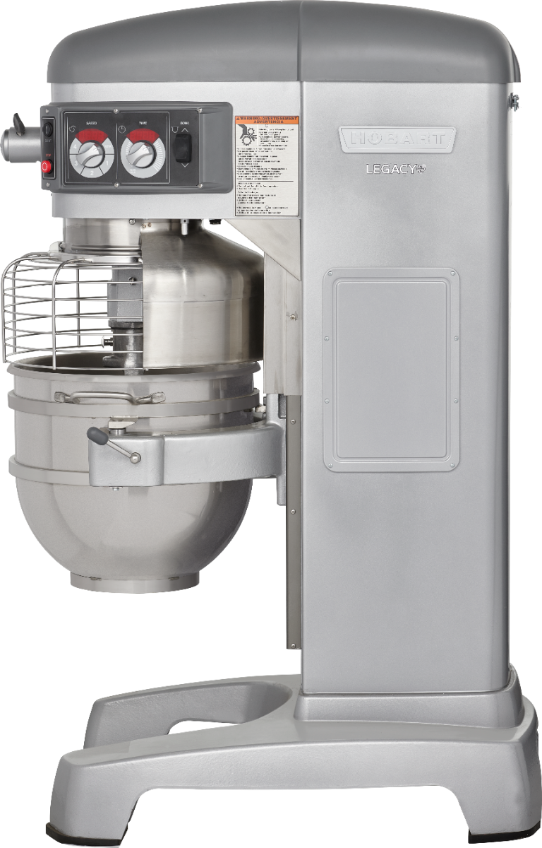 Hobart HL800-70STD Legacy Planetary Floor Mixer with Accessories Incl. Dough Arm & Ingredient Chute 80 Qt - 4 Fixed Speeds - 400v/50/3, 3 HP