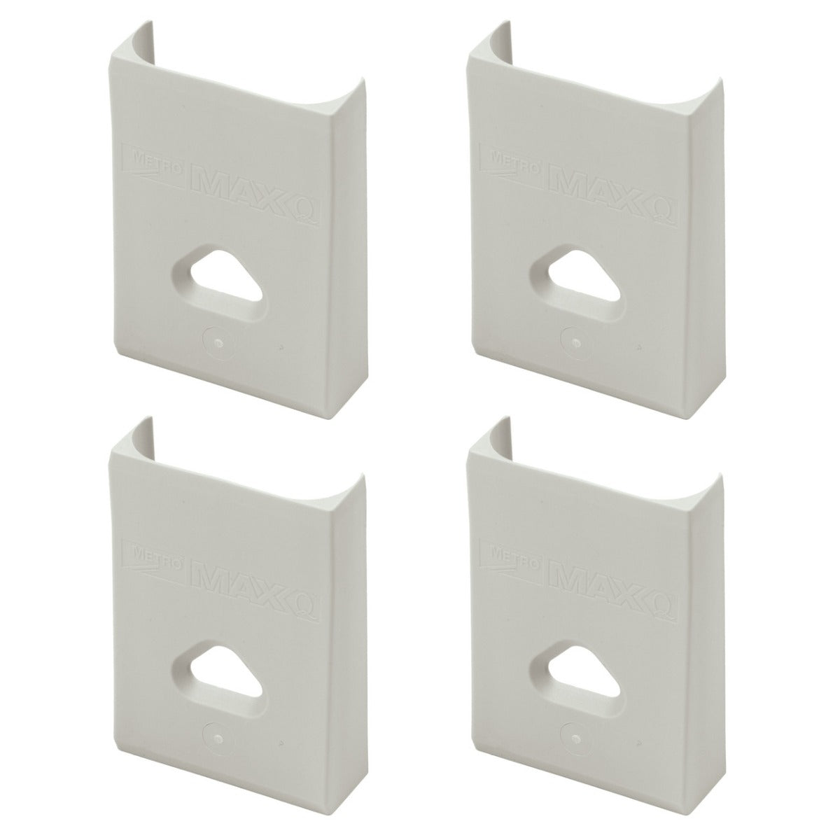 Metro MQ9985 MetroMax Q Industrial Plastic Shelving Wedges / Shelf Connectors - 4/Bag