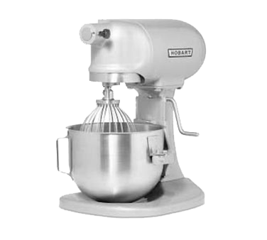 Hobart N50A-10 5 qt Planetary Mixer - Bench Model, 1/6 hp, 100-120v/1ph