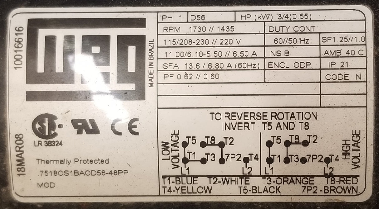 Used Restaurant Equipment - FloAire NSA10 Modular Rooftop Make-Up Air Fan - 115v/60/1, 3/4 HP, 12 FLA