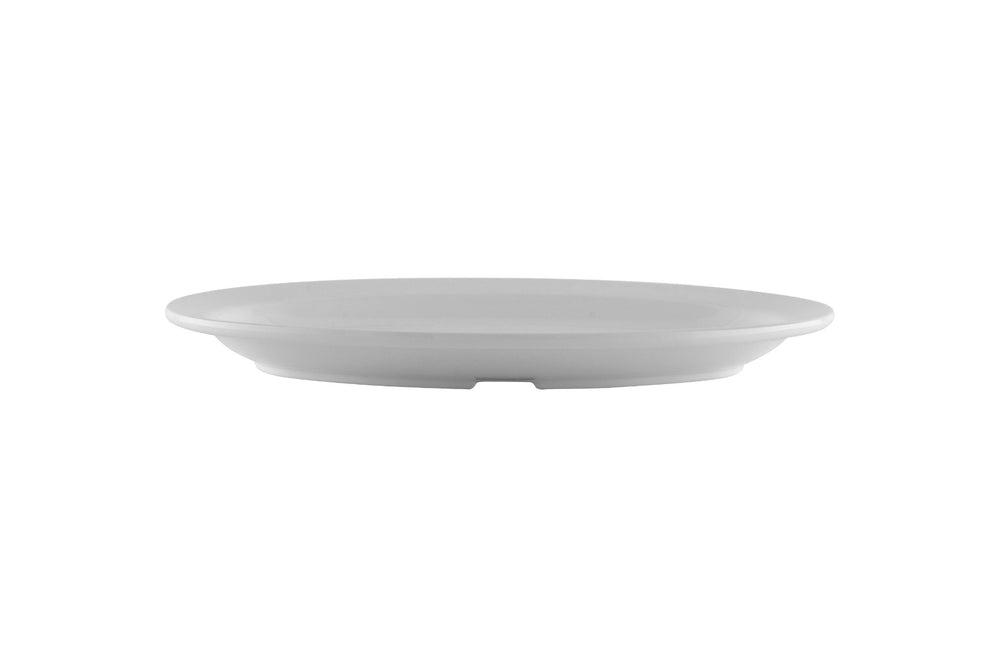 GET OP-610-W SuperMel Melamine Oval Platter 9-7/8" - White - 24/Case