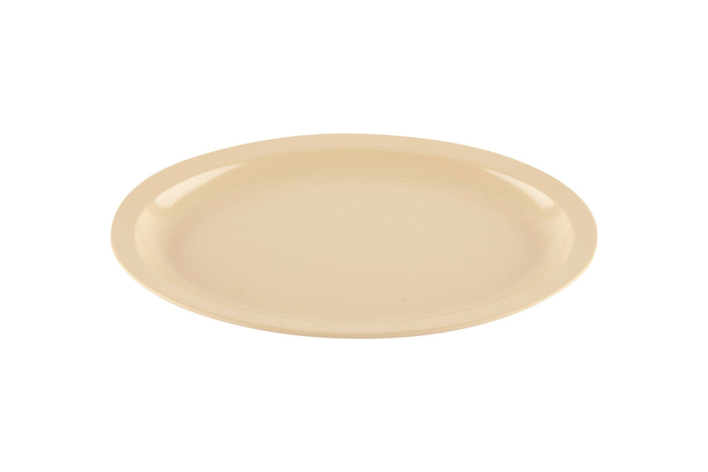 GET OP-614-T SuperMel Melamine Oval Platter 13-1/4" x 9-3/4" - Tan - 12/cs