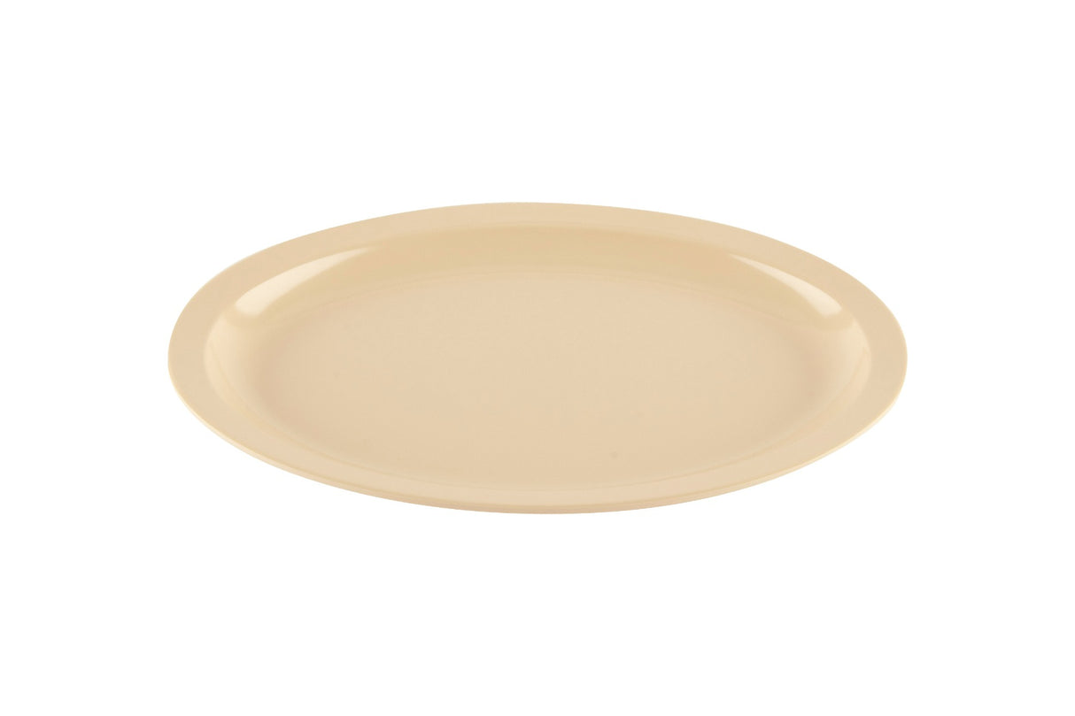 GET OP-614-T SuperMel Melamine Oval Platter 13-1/4" x 9-3/4" - Tan - 12/cs