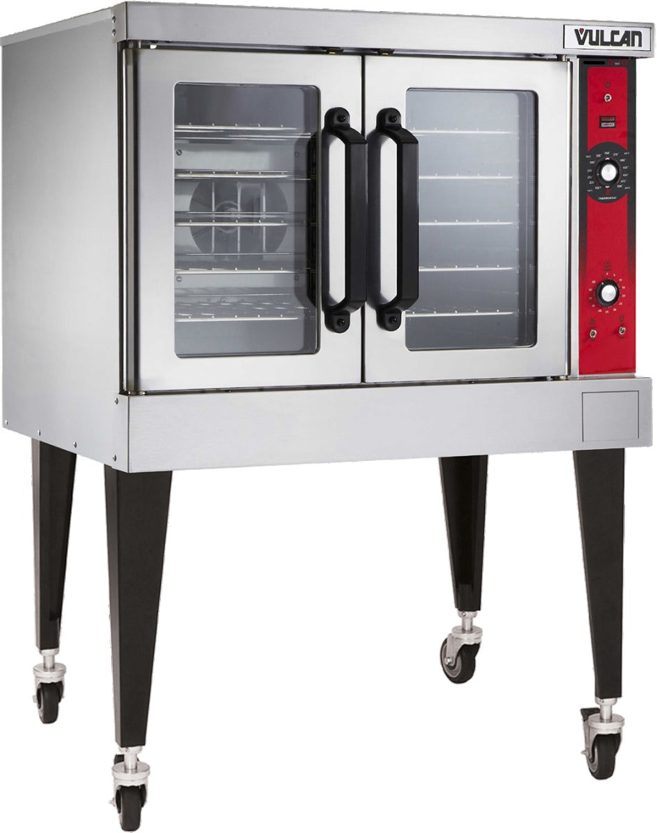 Vulcan VC4ED Single-Deck Full Size Electric Convection Oven with Solid State Controls 40" - 240v/1-3ph