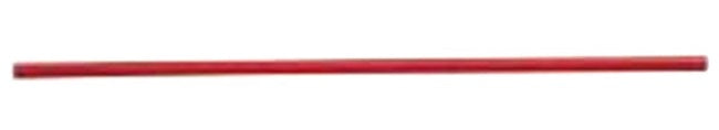 CrystalWare 5RSS101000 Sip n' Joy Unwrapped Red Plastic Coffee Stirrer / Sip Straw 5" - 1000/box