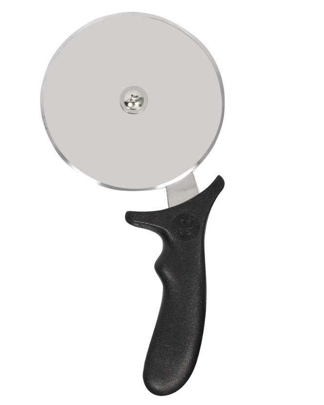 American Metalcraft PPC5 5" Pizza Cutter w/ Black Plastic Handle, Stainless Steel - 72ea/Case