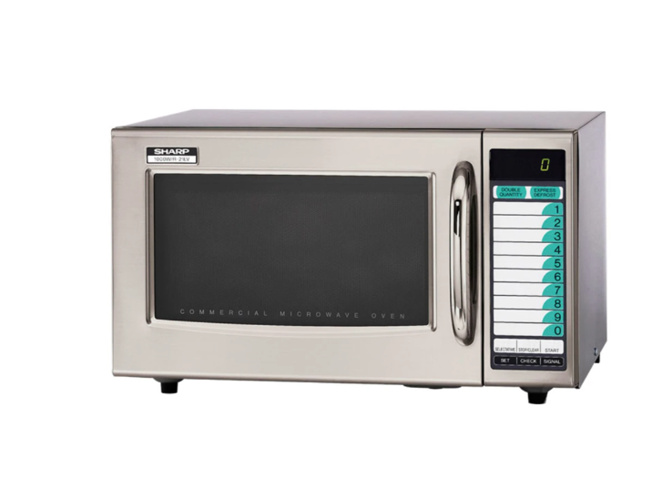 Sharp R-21LVF 1000w Commercial Microwave w/ Touch Pad, 120v