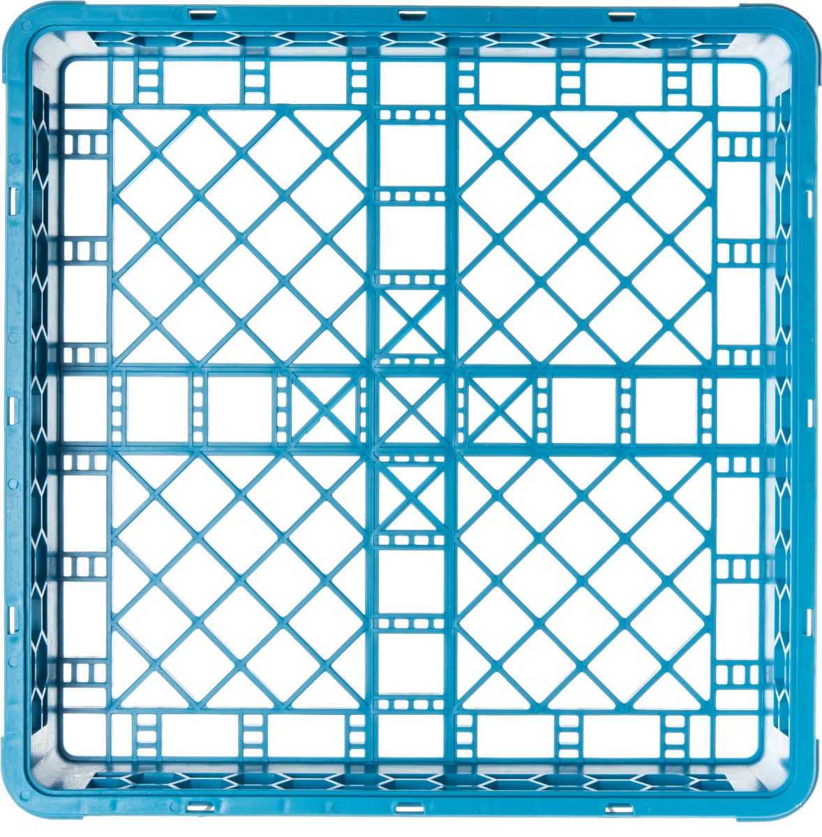 Carlisle RB14 OptiClean 1-Compartment Full Size Dishwasher Open / Bowl Rack - Blue