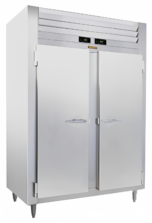 Traulsen RDH232WUT-FHS Spec-Line 2-Section 2 Solid Door Dual Temp Reach-In Refrigerator / Heated Holding Cabinet 58" - 46.86 cu. ft.
