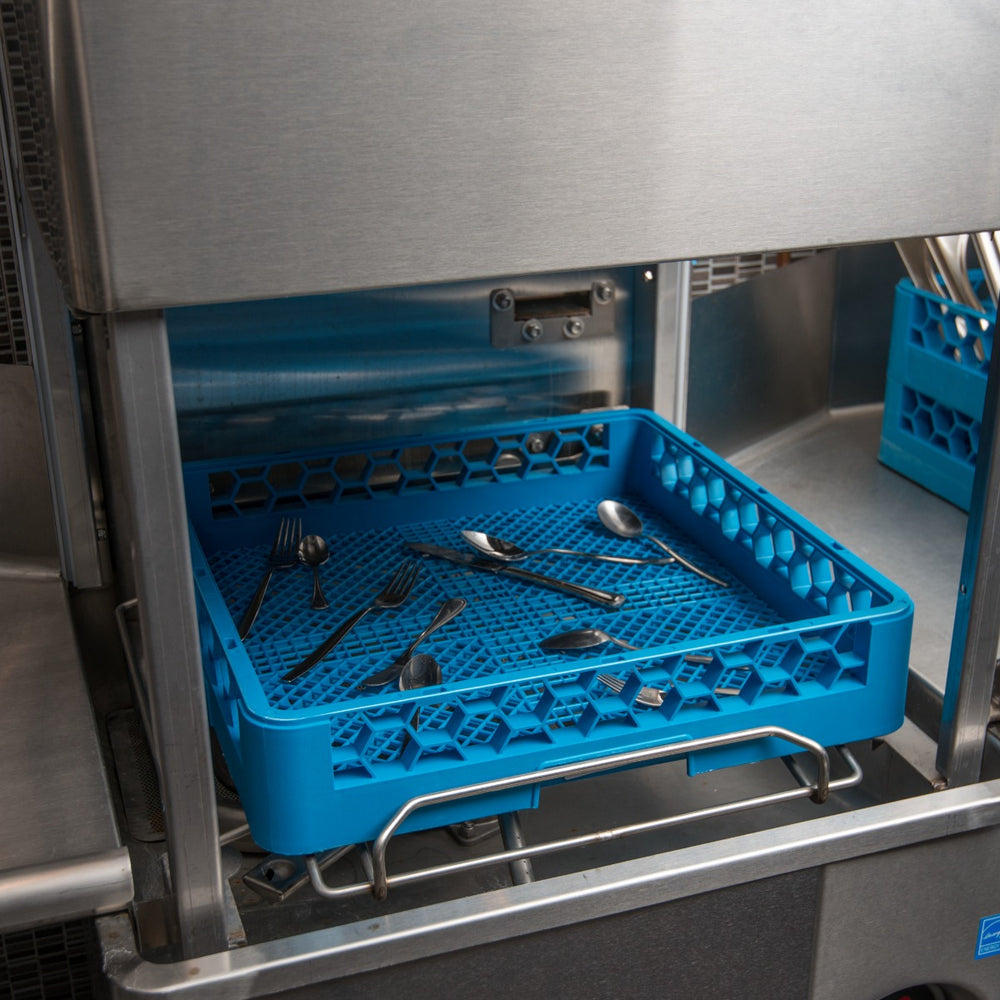 Carlisle RF14 OptiClean Full Size Dishwasher Combination / Flatware Rack - Blue