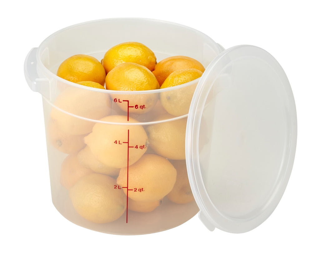 Cambro RFSC6PP Lid, Container, Translucent, Round