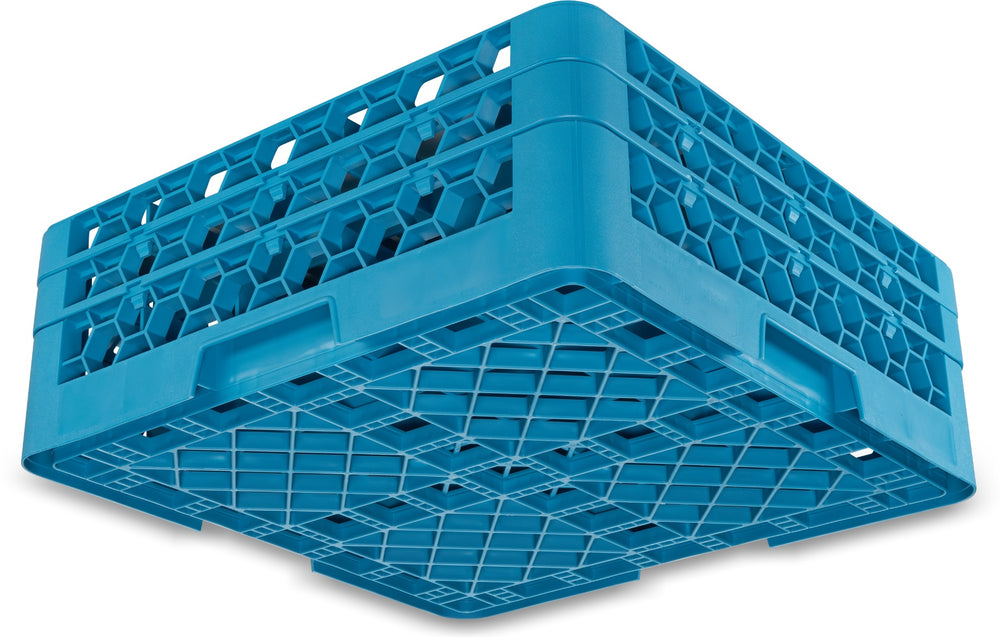 Carlisle RG25-214 OptiClean 25-Compartment Dishwasher Glass Rack - Blue