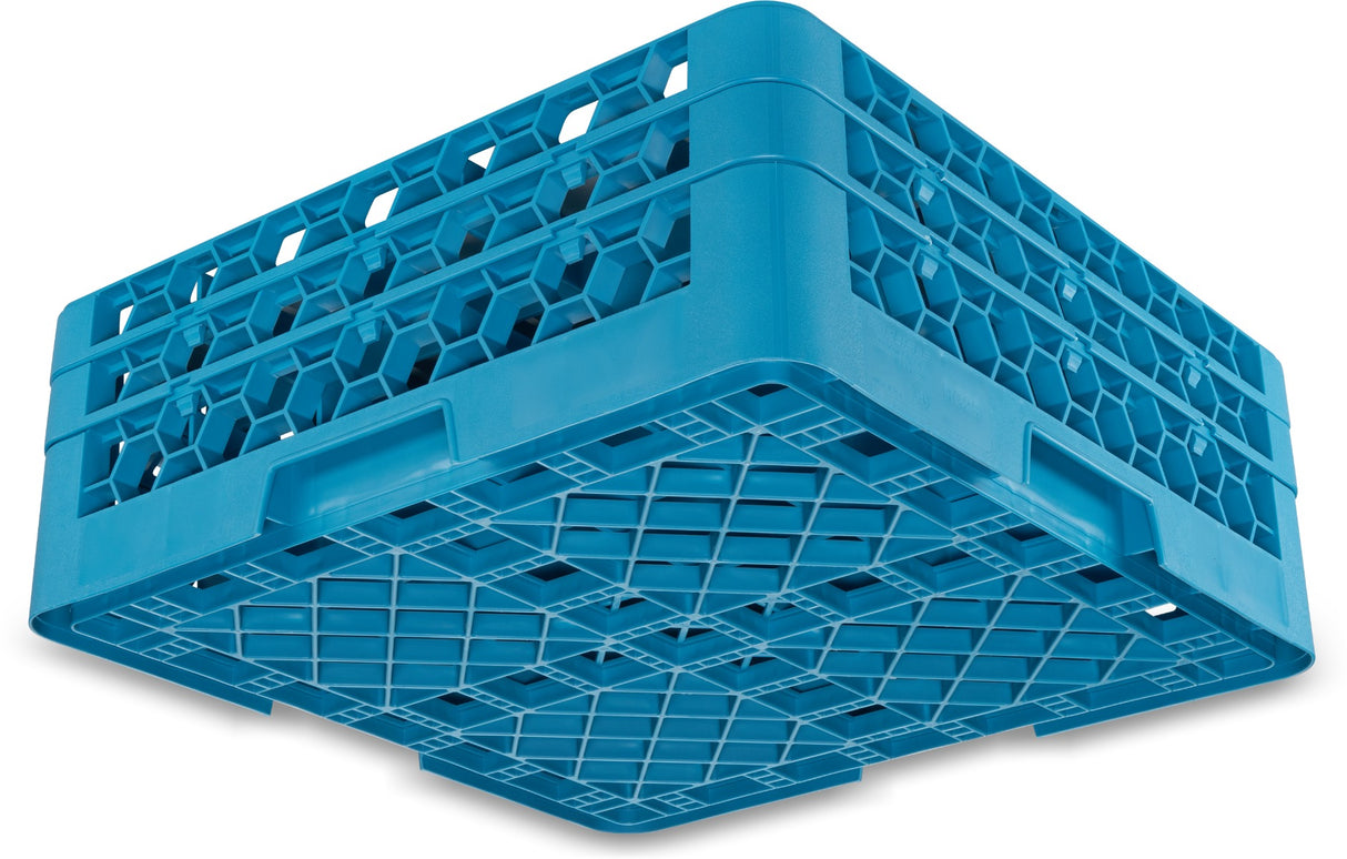Carlisle RG25-214 OptiClean 25-Compartment Dishwasher Glass Rack - Blue