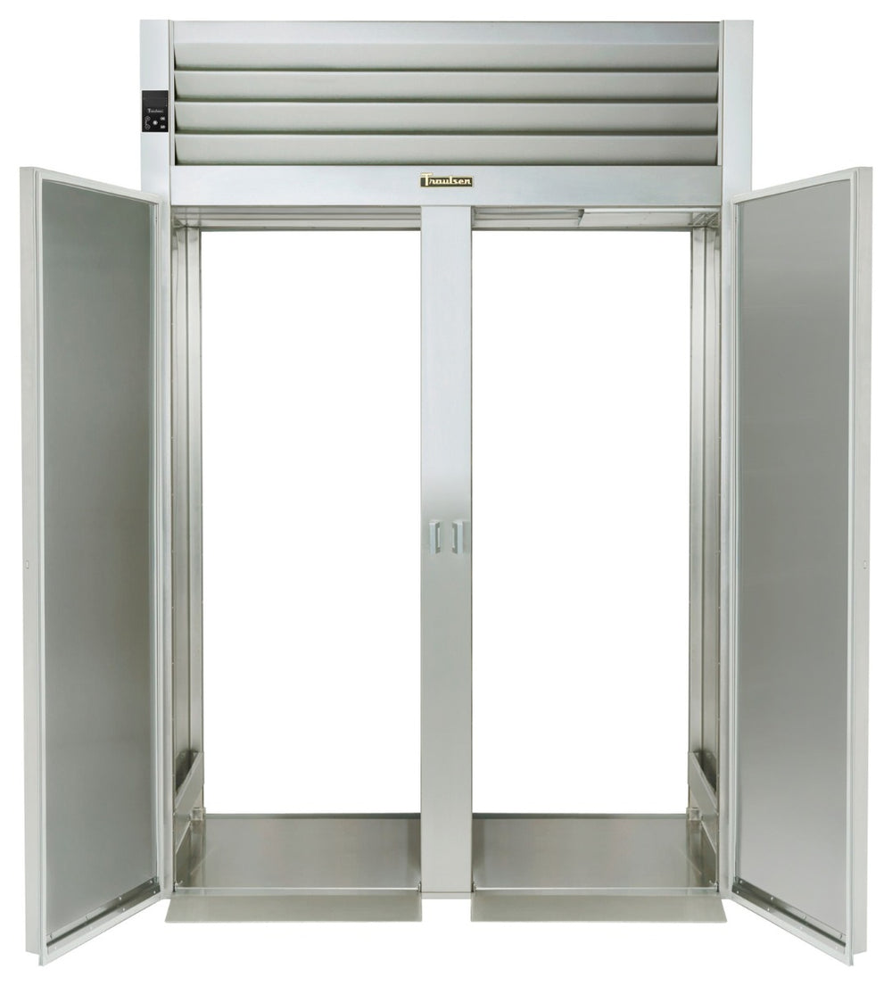 Traulsen RIH232LP-FHS Spec-Line 2-Section 2 Solid Door Roll-Thru Heated Holding Cabinet 68" - Accepts 66"H Racks - 78.84 cu. ft. - 208-230/115v