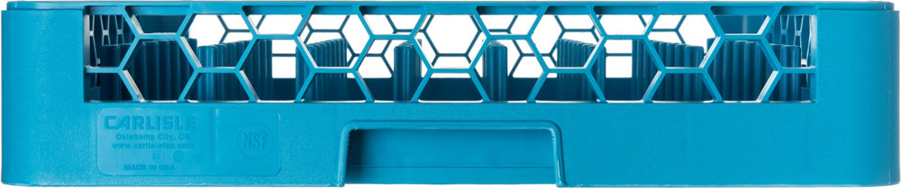 Carlisle RP14 OptiClean All-Purpose Full Size Plate/Tray Peg Rack with 2-1/2" Pegs - Blue