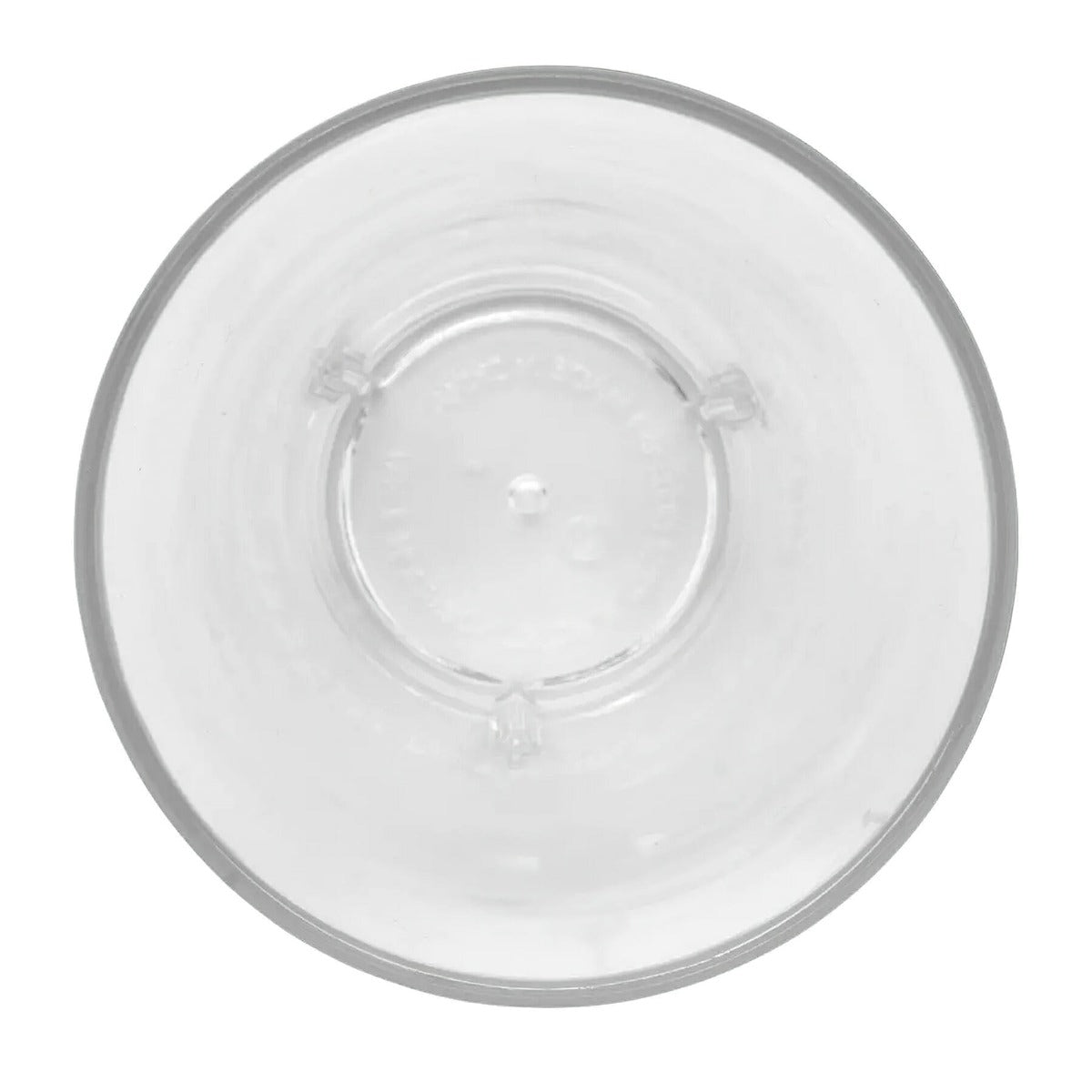 GET S-15-1-CL San Plastic Stackable Shaker / Tumbler 14 oz. - Clear - 24/Case