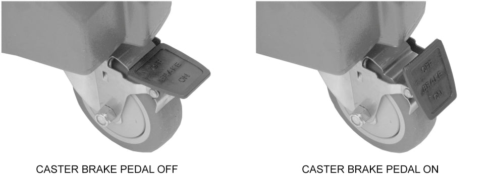 Hobart SDPE-11 Polyethylene Salad Dryer 20 Gal. - 115v, 1/4 Hp